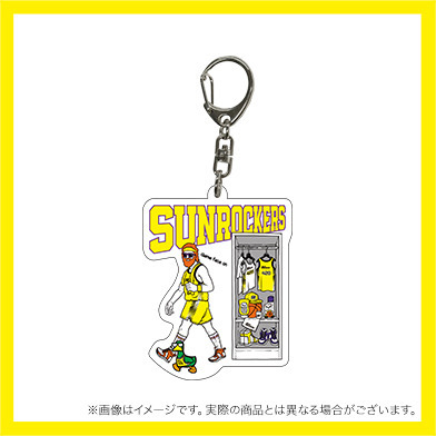 Ducksterコラボアクリルキーホルダー（バスケおじさん）